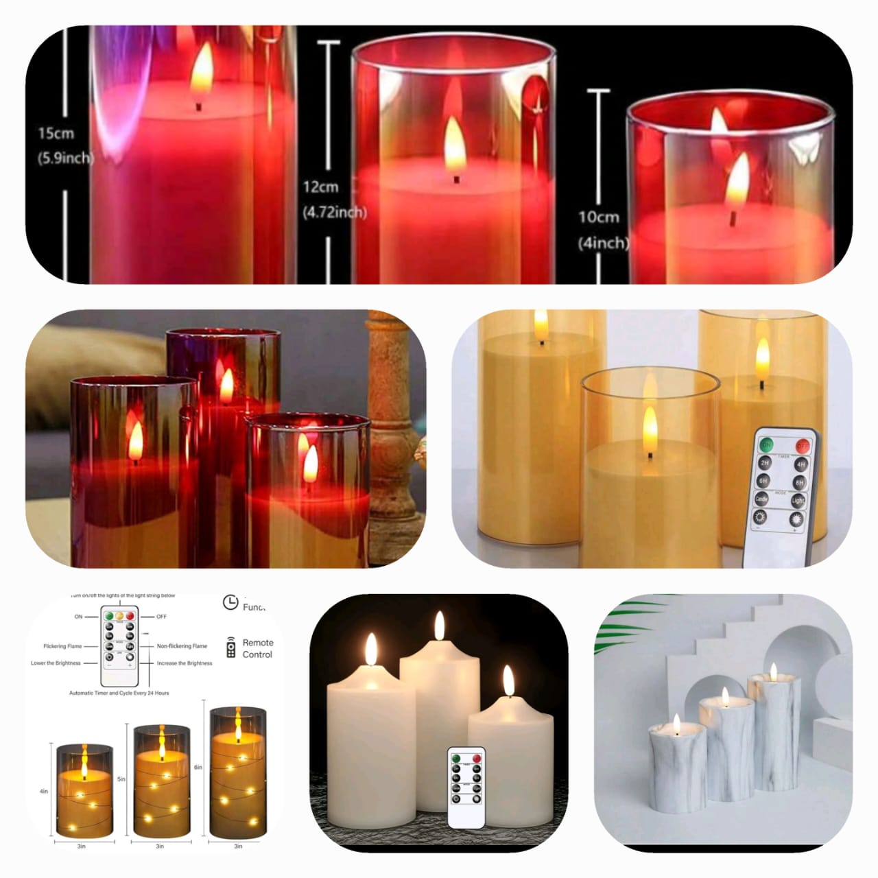 Waterproof LED Candle